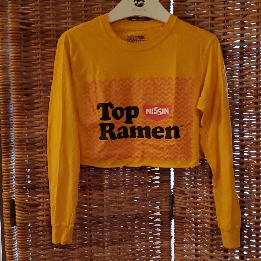 Top Ramen Nissin Crop Top S